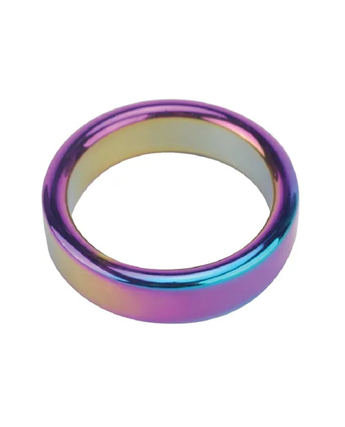 Plesur 2 Metal Cock Ring Rainbow Sg Entertainmentplesur Bod Male Sex Toys