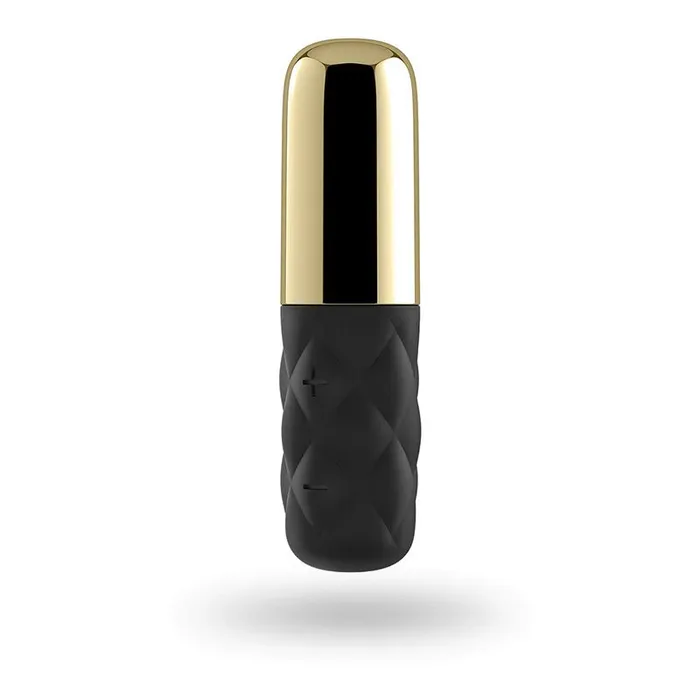 Satisfyer Mini Lovely Honey GoldBlack USB Rechargeable Mini Vibrator Satisfyer Vibrators Satisfyer Mini Lovely Honey GoldBlack USB Rechargeable Mini Vibrator Satisfyer Vibrators