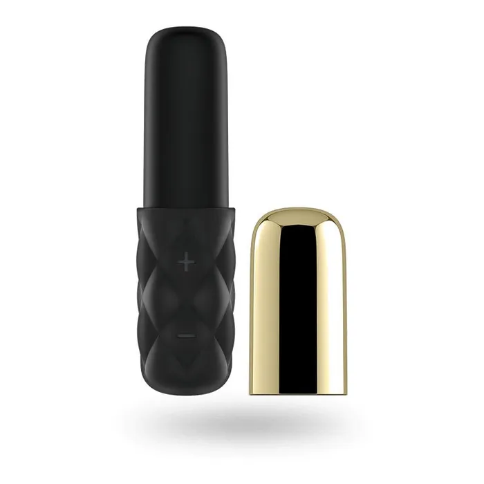 Satisfyer Mini Lovely Honey GoldBlack USB Rechargeable Mini Vibrator Satisfyer Vibrators Satisfyer Mini Lovely Honey GoldBlack USB Rechargeable Mini Vibrator Satisfyer Vibrators