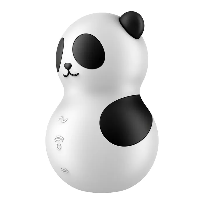 Satisfyer Vibrators Satisfyer Pocket Panda Black USB Rechargeable Air Pulse Stimulator Satisfyer Vibrators Satisfyer Pocket Panda Black USB Rechargeable Air Pulse Stimulator