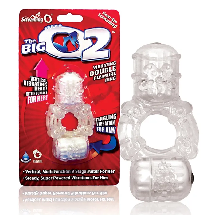 Screaming O Male Sex Toys Screaming O Big O2 Vibrating Double Pleasure Ring Screaming O Male Sex Toys Screaming O Big O2 Vibrating Double Pleasure Ring