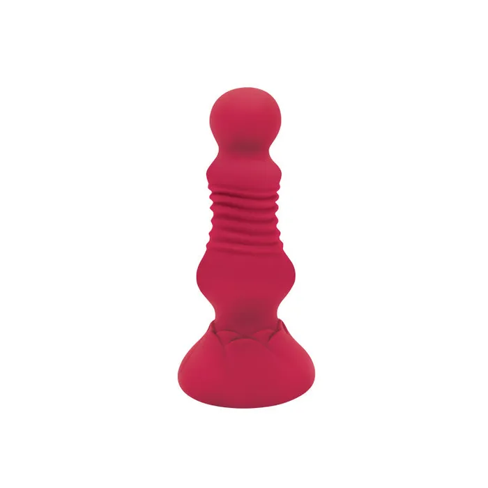Secret Kisses Anal Rosegasm Rosebud Remote Controlled Thrusting Butt Plug