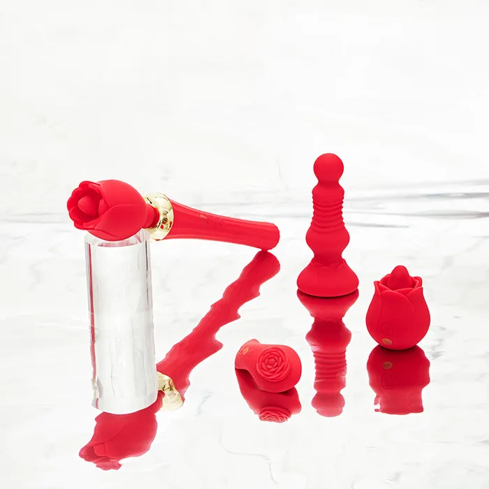 Secret Kisses Anal Rosegasm Rosebud Remote Controlled Thrusting Butt Plug