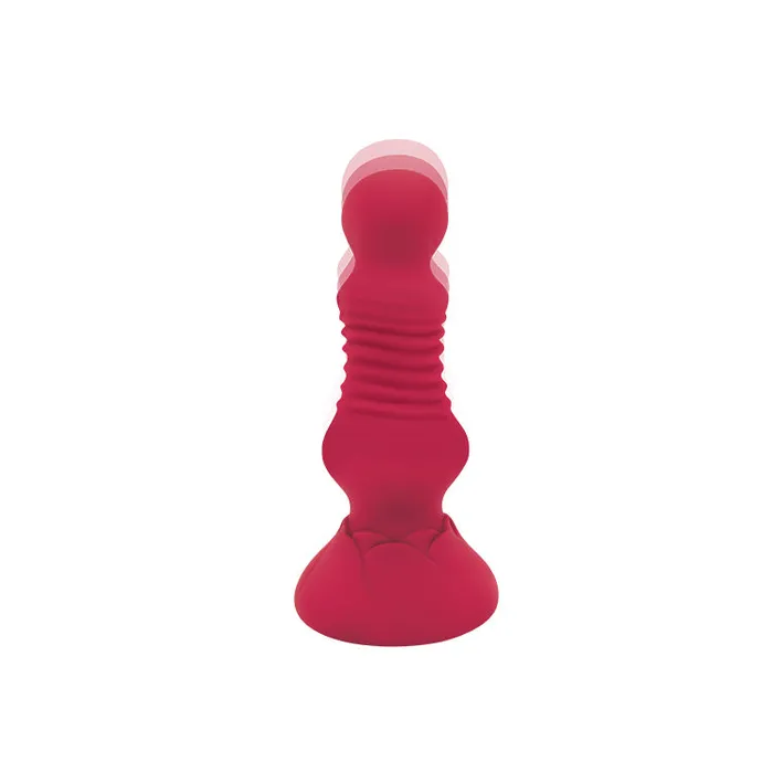 Secret Kisses Anal Rosegasm Rosebud Remote Controlled Thrusting Butt Plug