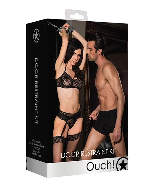 Shots Ouch Door Restraint Kit Black Shots America LLC Anal