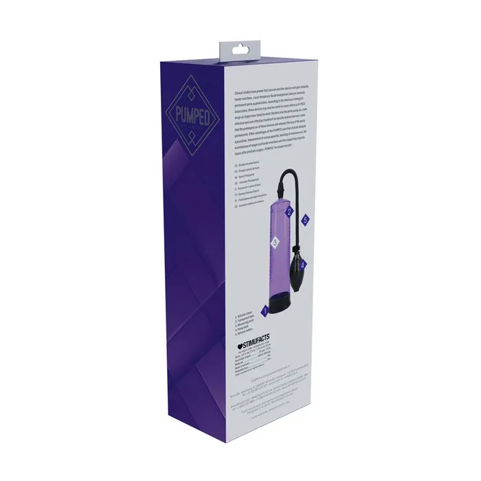 Shots Toys Male Sex Toys PUMPED Basic Pump 1 Purple Penis Pump Shots Toys Male Sex Toys PUMPED Basic Pump 1 Purple Penis Pump