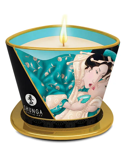 Shunga Couples Shunga Massage Candle 57 oz Island Blossoms