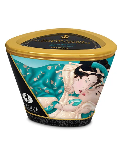 Shunga Couples Shunga Massage Candle 57 oz Island Blossoms