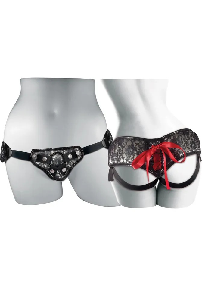 Sportsheets Platinum Lace Corset StrapOn Adjustable Harness Sportsheets Female Sex Toys Sportsheets Platinum Lace Corset StrapOn Adjustable Harness Sportsheets Female Sex Toys
