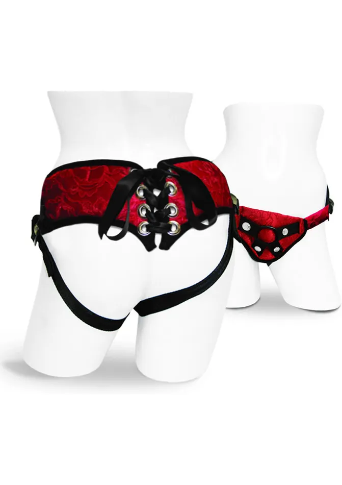 Sportsheets Sunrice Lace Corsette StrapOn Adjustable Harness Sportsheets Female Sex Toys Sportsheets Sunrice Lace Corsette StrapOn Adjustable Harness Sportsheets Female Sex Toys
