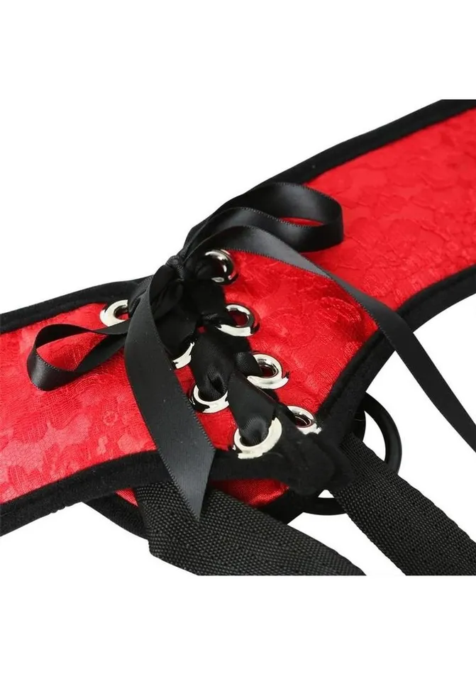 Sportsheets Sunrice Lace Corsette StrapOn Adjustable Harness Sportsheets Female Sex Toys Sportsheets Sunrice Lace Corsette StrapOn Adjustable Harness Sportsheets Female Sex Toys