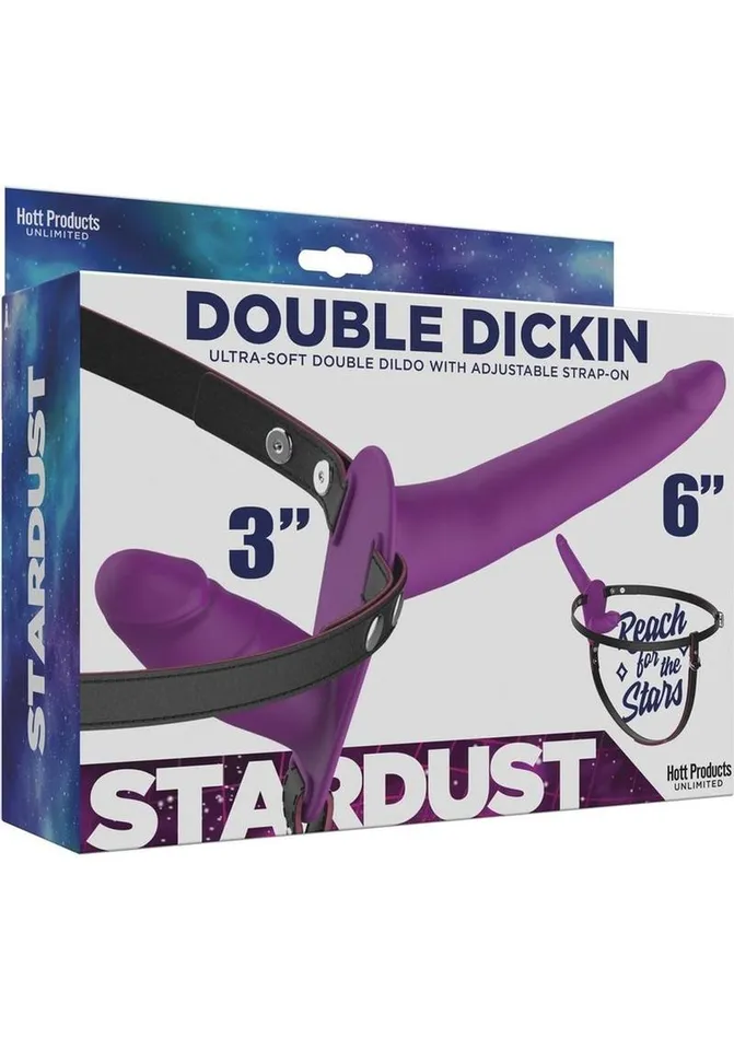 Stardust Female Sex Toys Stardust Double Dickin Silicone Double Dildo StrapOn Stardust Female Sex Toys Stardust Double Dickin Silicone Double Dildo StrapOn