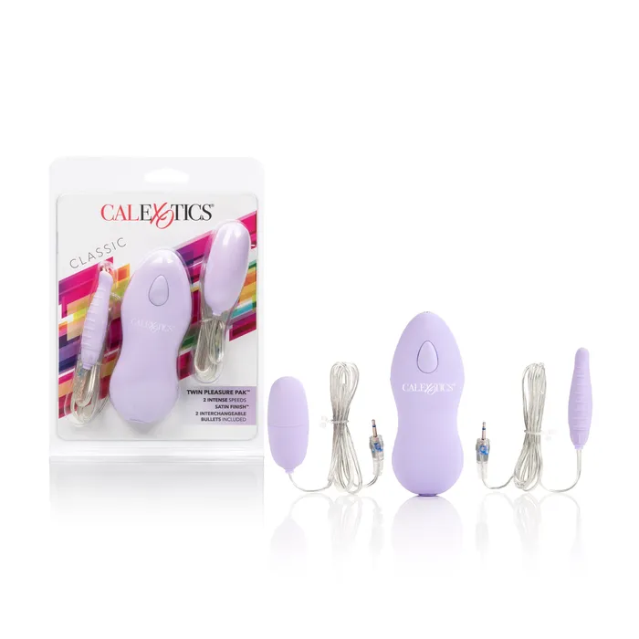 Twin Pleasure Pak Purple California Exotic Vibrators