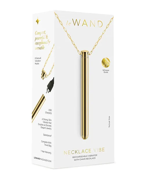 Vibrators Le Wand Vibrating Necklace Cotr INC