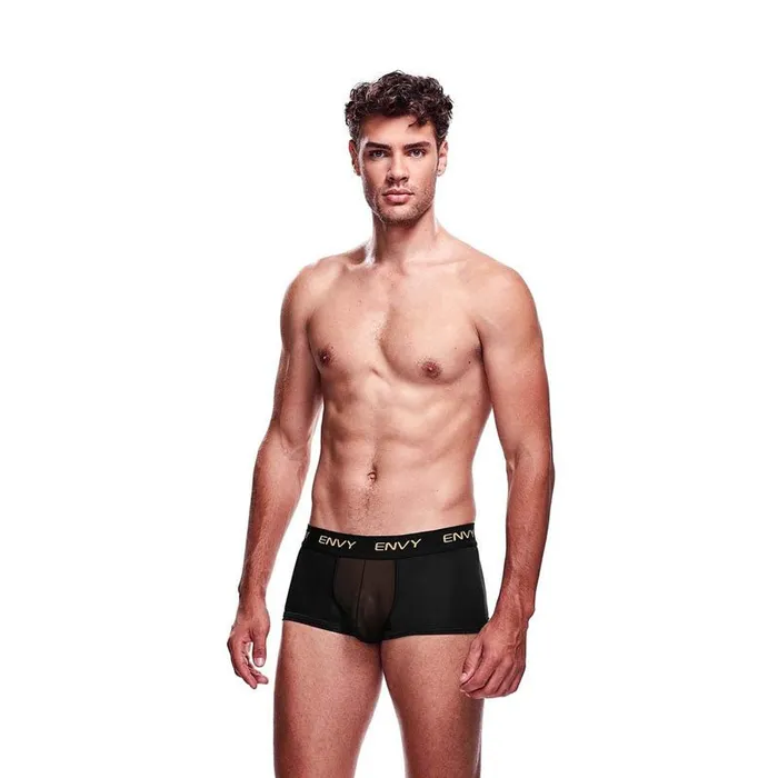 Xgen Products Anal Envy Mesh Short Boxer Black LXL Black LXL Size