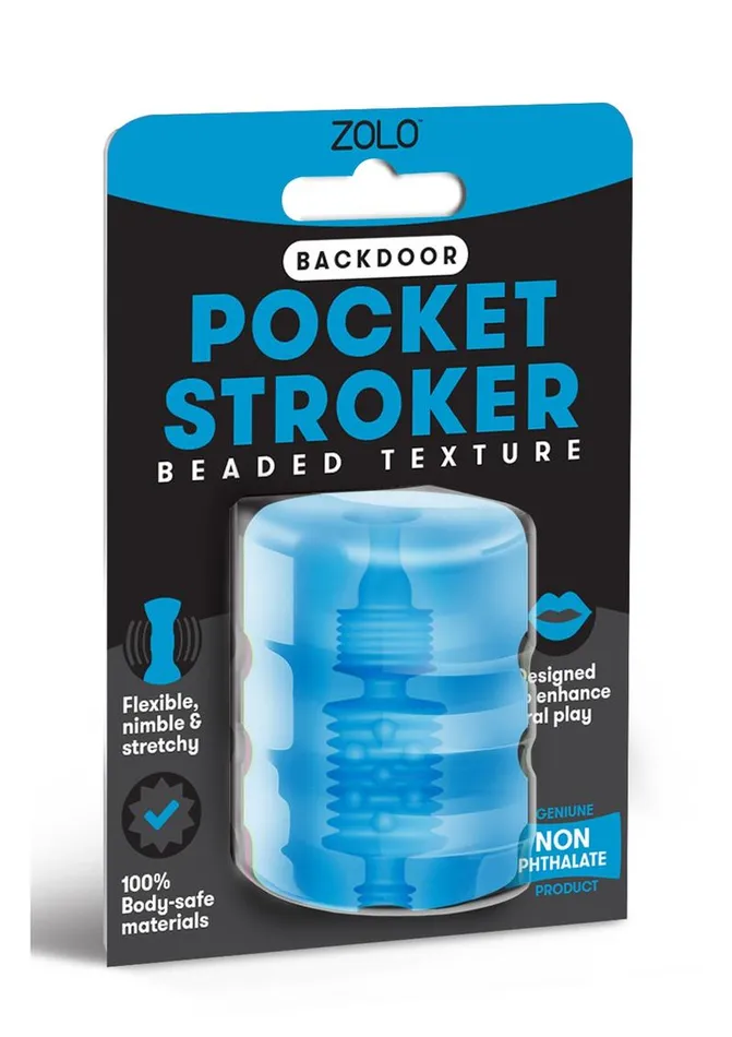 Zolo Anal ZOLO Backdoor Pocket Stoker Beaded Texture Zolo Anal ZOLO Backdoor Pocket Stoker Beaded Texture