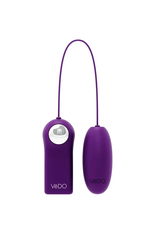 Ami Remote Control Bullet Deep Purple VeDO Female Sex Toys