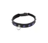 Anal LOVE IN LEATHER LOVE IN LEATHER COLLAR BLACK WITH BLACK PEARLS COL035BLK