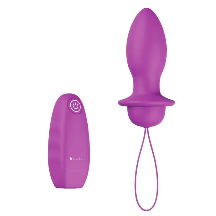 B Swish Anal B Swish Bfilled Classic Vibrating Butt Plug Orchid