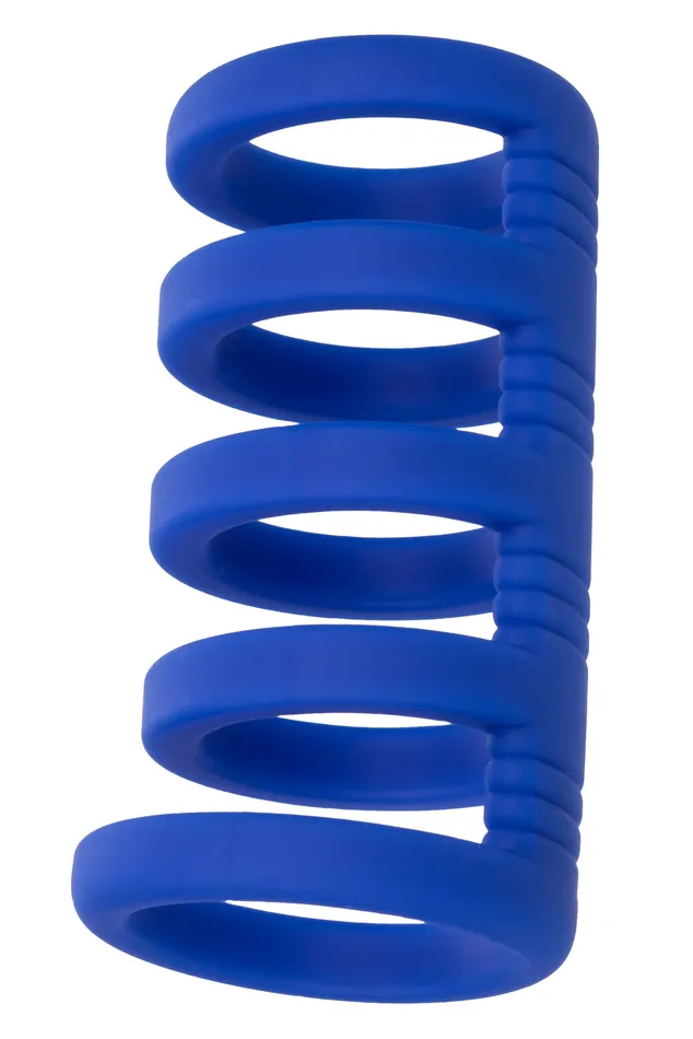 CalExotics Male Sex Toys Admiral Xtreme Cock Cage Blue