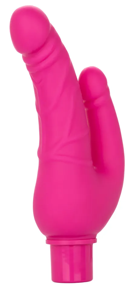 CalExotics Vibrators Rechargeable Power Stud Over and Under Pink