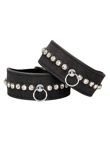 Diamond Studded Ankle Cuffs SHOTS AMERICA Couples