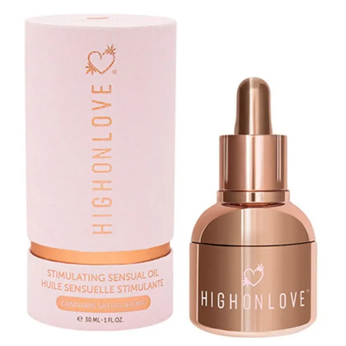 DIL High on Love Clitoral Stimulating oil 30ml Female Sex Toys