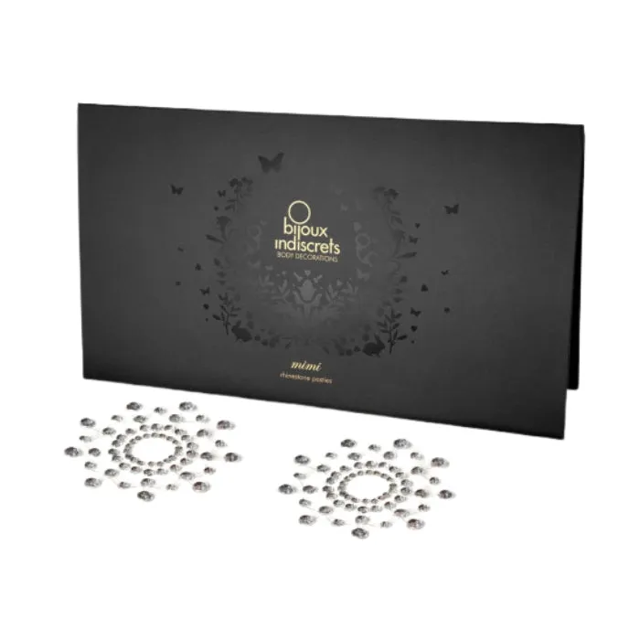 ENT Bijoux Mimi Nipple Pasties Silver Anal