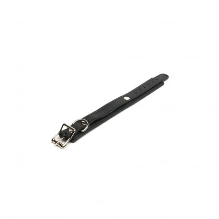 Female Sex Toys DUS Deluxe Leather Buckling Cock Strap