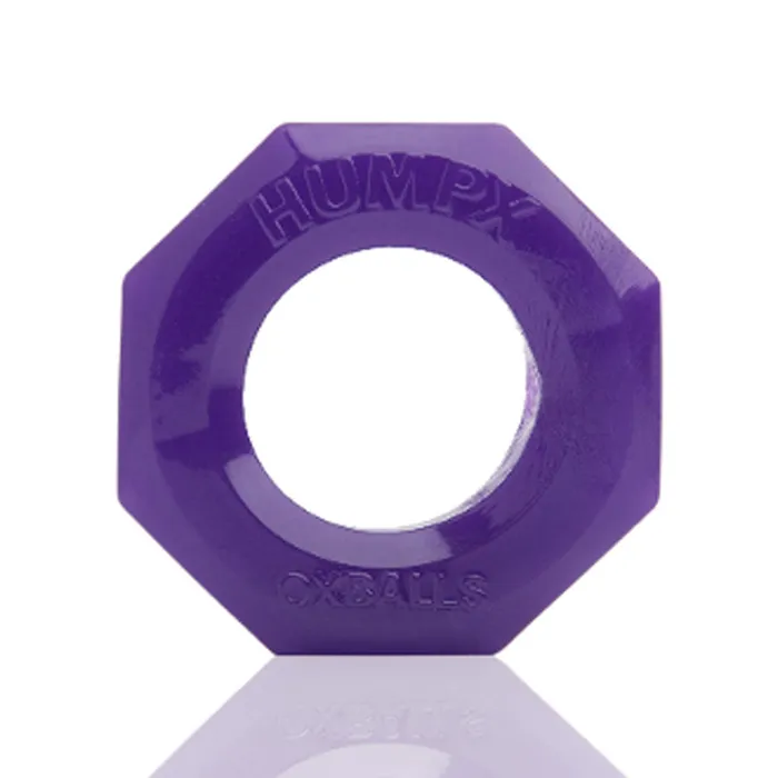 Female Sex Toys Humpx SuperStretch Cockring Eggplant Oxballs