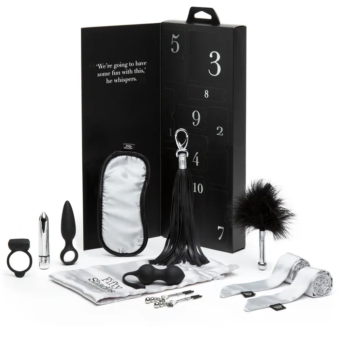 Fifty Shades of Grey Pleasure Overload 10 Days of Play Gift Set Lovehoney Fifty Shades Vibrators Fifty Shades of Grey Pleasure Overload 10 Days of Play Gift Set Lovehoney Fifty Shades Vibrators