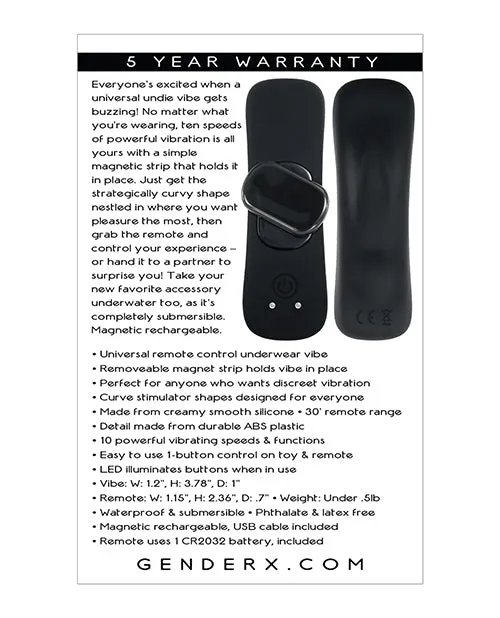 Gender X Our Undie Vibe Evolved Novelties Vibrators