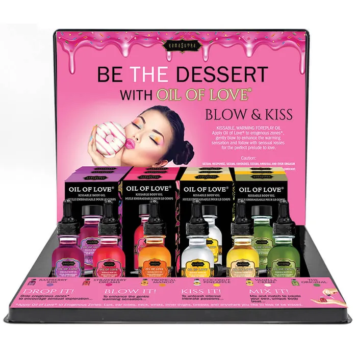 KAMA SUTRA Couples Kama Sutra Oil Of Love Display Of 12 6 Testers Included KAMA SUTRA Couples Kama Sutra Oil Of Love Display Of 12 6 Testers Included
