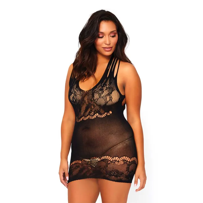 Leg Avenue Floral Lace Opaque Mini Dress Plus Size 14 To 18 Leg Avenue Lingerie Plus Size Leg Avenue Floral Lace Opaque Mini Dress Plus Size 14 To 18 Leg Avenue Lingerie Plus Size