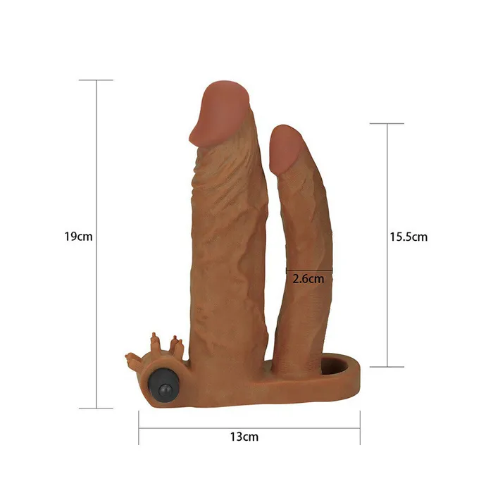 Lovetoy 2 Inch Vibrating Double Pleasure Extender Lovetoy Anal Lovetoy 2 Inch Vibrating Double Pleasure Extender Lovetoy Anal