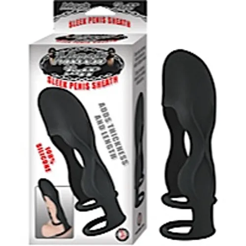 Nasstoys Anal Mack Tuff Sleek Penis Sheath Black