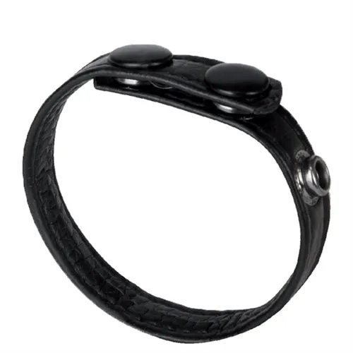 Nasstoys Male Sex Toys The Macho Collection 3Snap Cock Ring Black