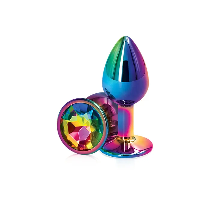 nsnovelties Anal Rear Assets Multicolor Small Rainbow