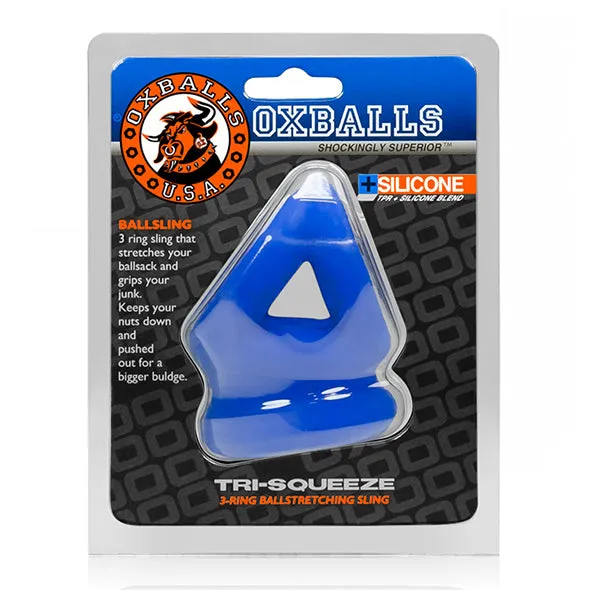 Oxballs Male Sex Toys Oxballs TriSqueeze 3Ring BallStretching Sling Oxballs Male Sex Toys Oxballs TriSqueeze 3Ring BallStretching Sling