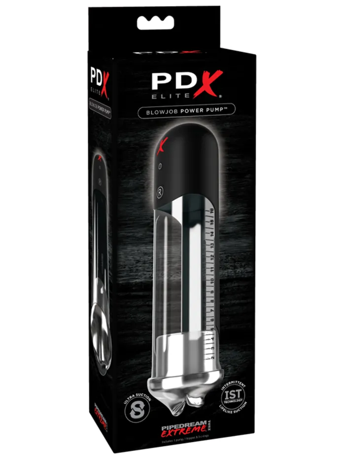 PDX ELITE BLOWJOB POWER PUMP PDX Male Sex Toys