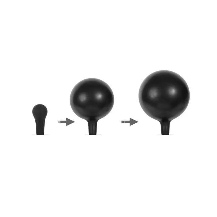 Rimba Bondage Play Inflatable Anal Plug With Balloon And Pump Rimba Male Sex Toys Rimba Bondage Play Inflatable Anal Plug With Balloon And Pump Rimba Male Sex Toys
