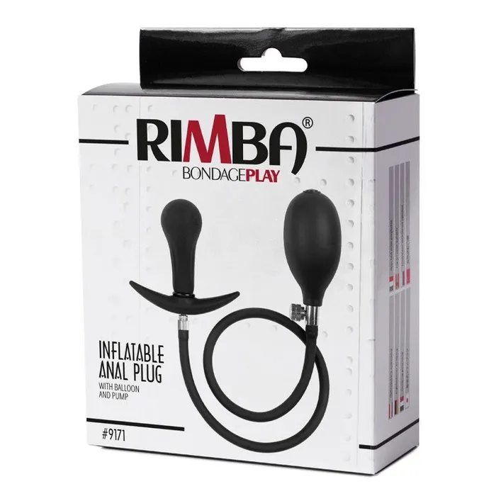 Rimba Bondage Play Inflatable Anal Plug With Balloon And Pump Rimba Male Sex Toys Rimba Bondage Play Inflatable Anal Plug With Balloon And Pump Rimba Male Sex Toys