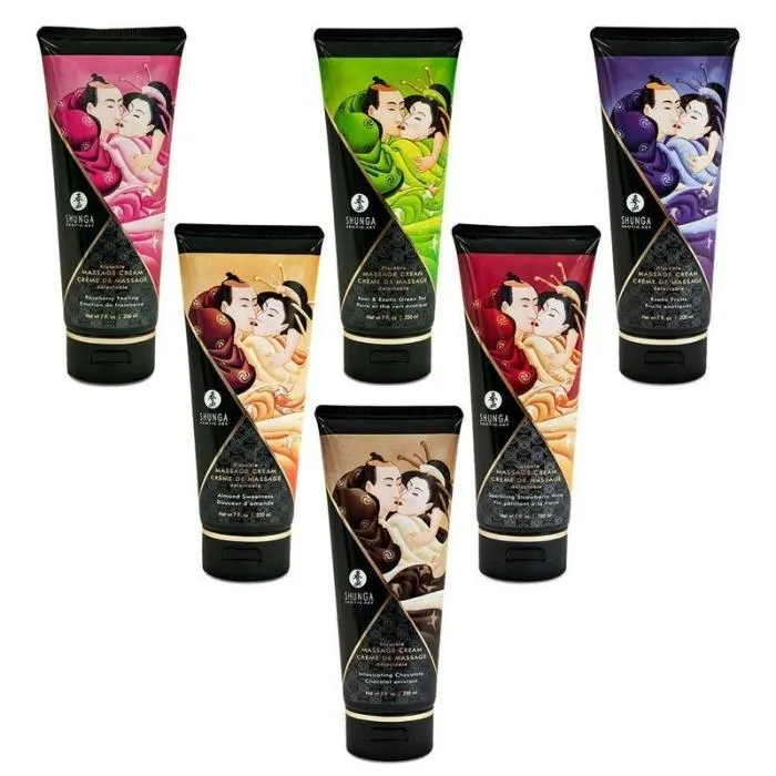 Shunga Edible Massage Cream Intoxicating Chocolate 200ml HOL Couples Shunga Edible Massage Cream Intoxicating Chocolate 200ml HOL Couples