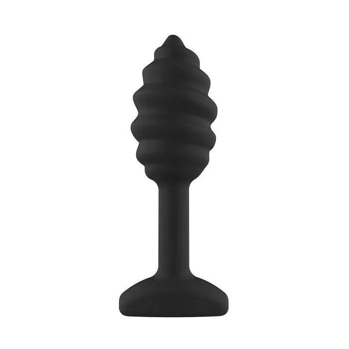 ToyJoy Anal ToyJoy Anal Play Swirl Anal Plug Black