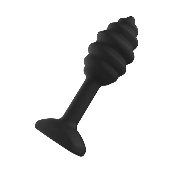 ToyJoy Anal ToyJoy Anal Play Swirl Anal Plug Black ToyJoy Anal ToyJoy Anal Play Swirl Anal Plug Black