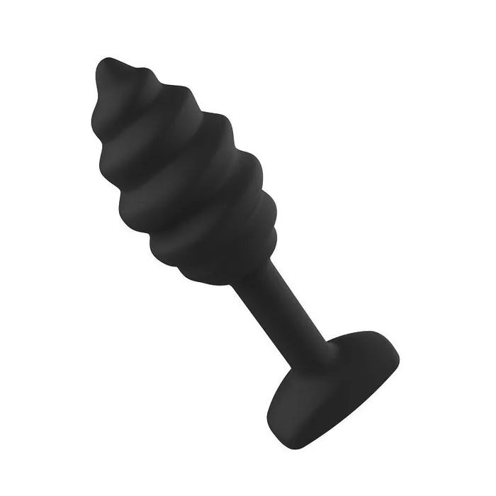 ToyJoy Anal ToyJoy Anal Play Swirl Anal Plug Black ToyJoy Anal ToyJoy Anal Play Swirl Anal Plug Black