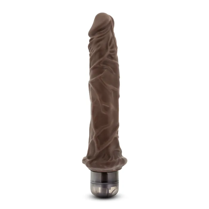 Vibrators Blush Novelties Dr Skin Vibe 8 Chocolate