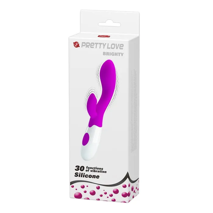 Vibrators PRE Pretty Love Brighty Rabbit Vibrator Purple