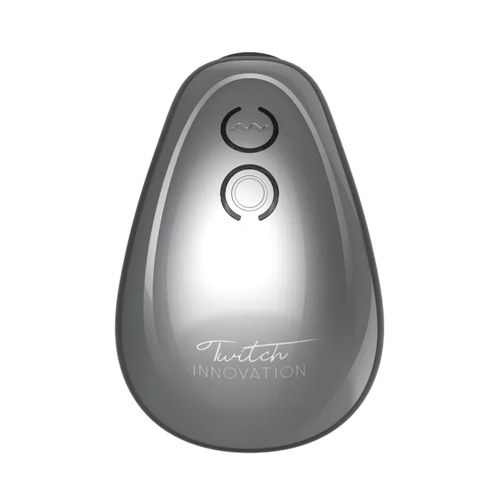 Vibrators Twitch HandsFree Suction And Vibration Toy Silver Shots Toys