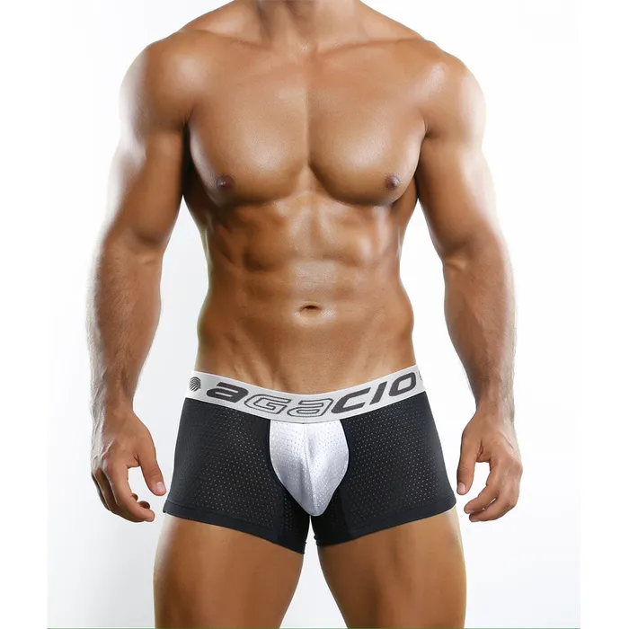 Agacio Vibrators Agacio AG5852 Zaki Smart OpenHole Mesh Boxer Agacio Vibrators Agacio AG5852 Zaki Smart OpenHole Mesh Boxer
